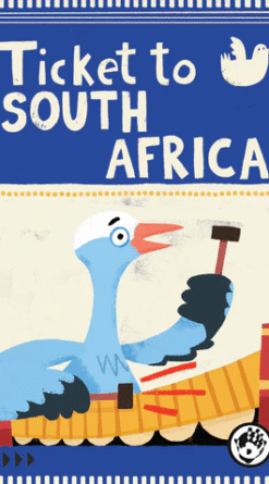 Ticket to South Africa