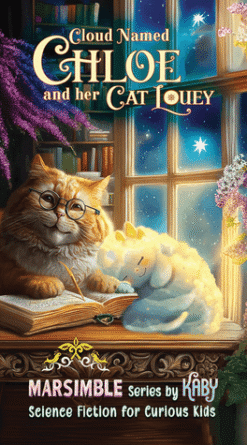 Cloud Named Chloe and Her Cat Louey